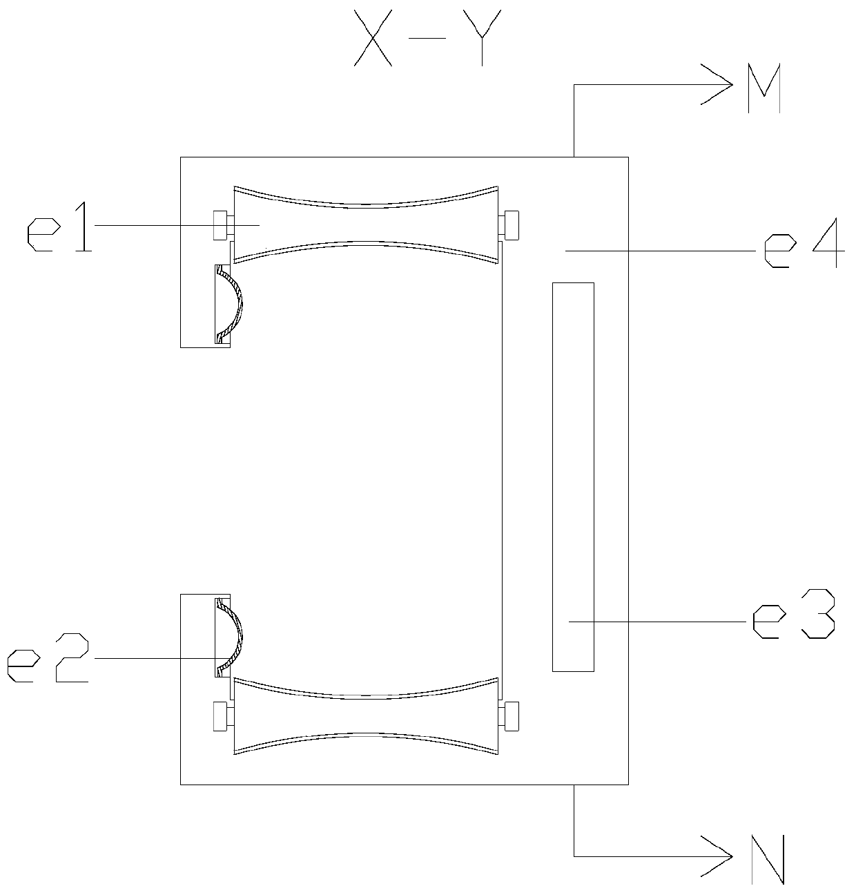 LED display screen barrier gate system convenient for dismounting and centralized control publishing