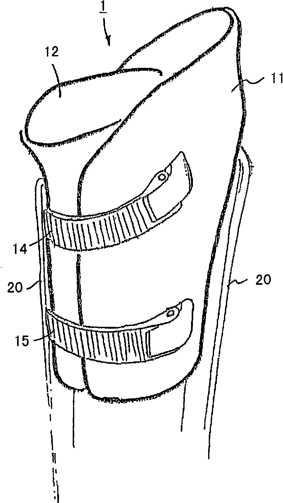 Prosthesis shaft and system comprising a prosthesis shaft and prosthesis device