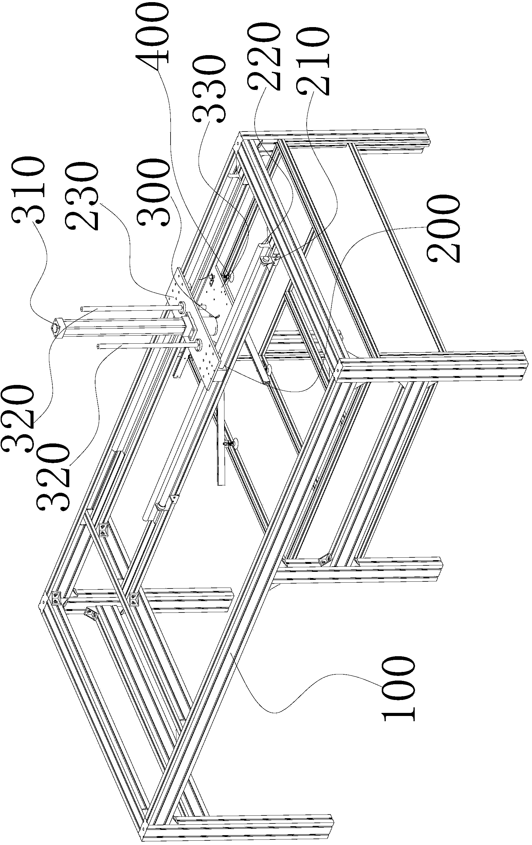 Linear direction carrier for planar object