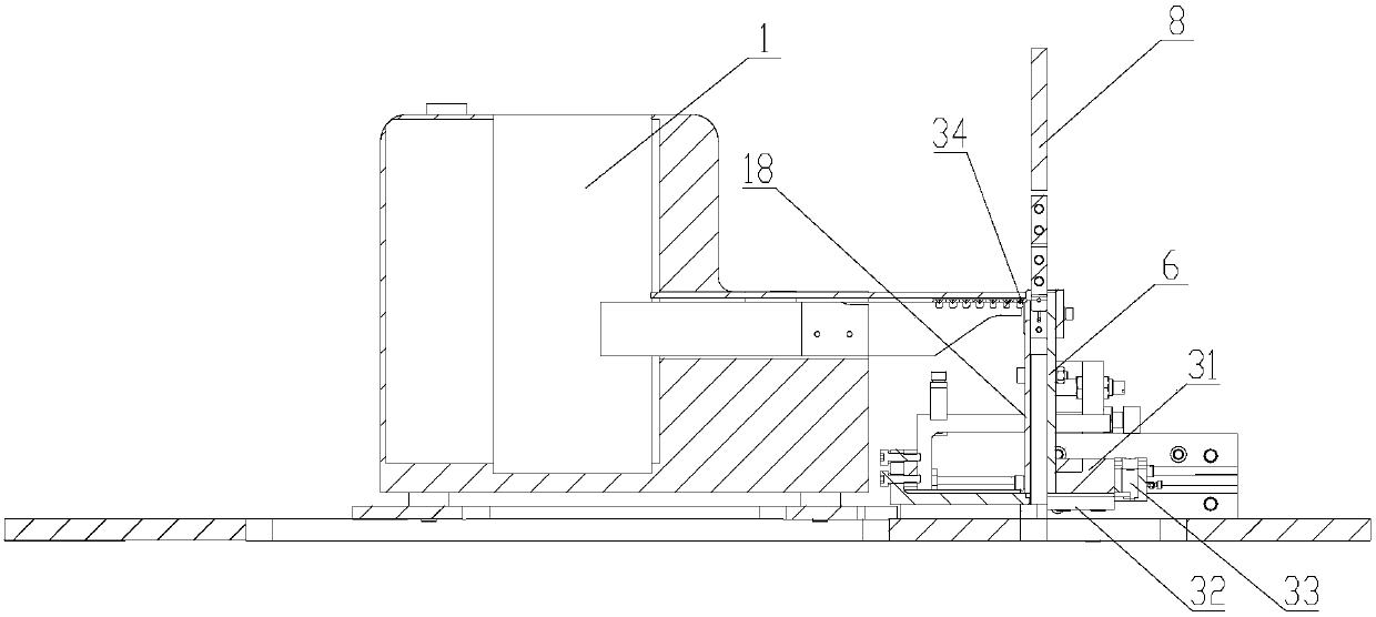 A nail transporting device and a screwing manipulator system with the device