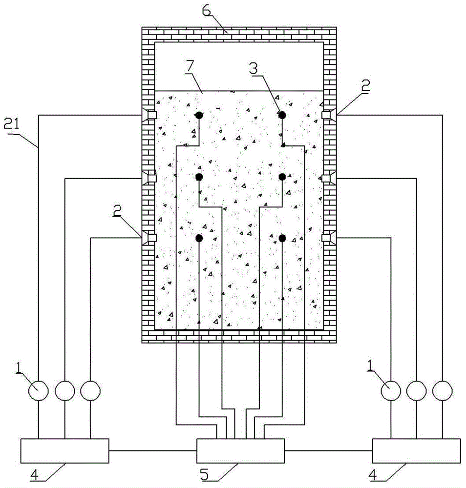 High-temperature incinerator combustion hood air curtain protection system