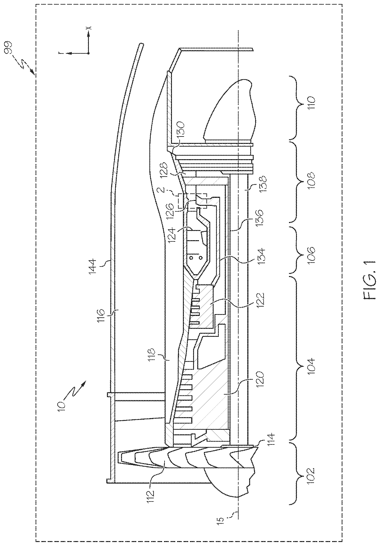 Gas turbine engines including tangential on-board injectors and methods for manufacturing the same