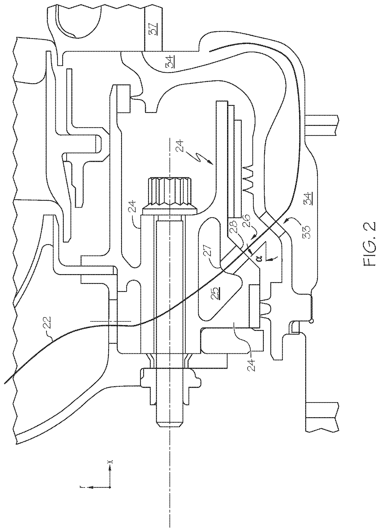 Gas turbine engines including tangential on-board injectors and methods for manufacturing the same