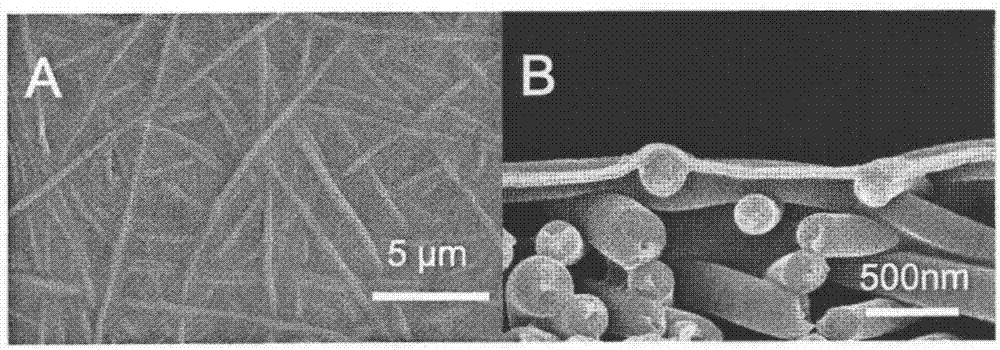 Nano-fiber-based composite pervaporation membrane and preparation method thereof