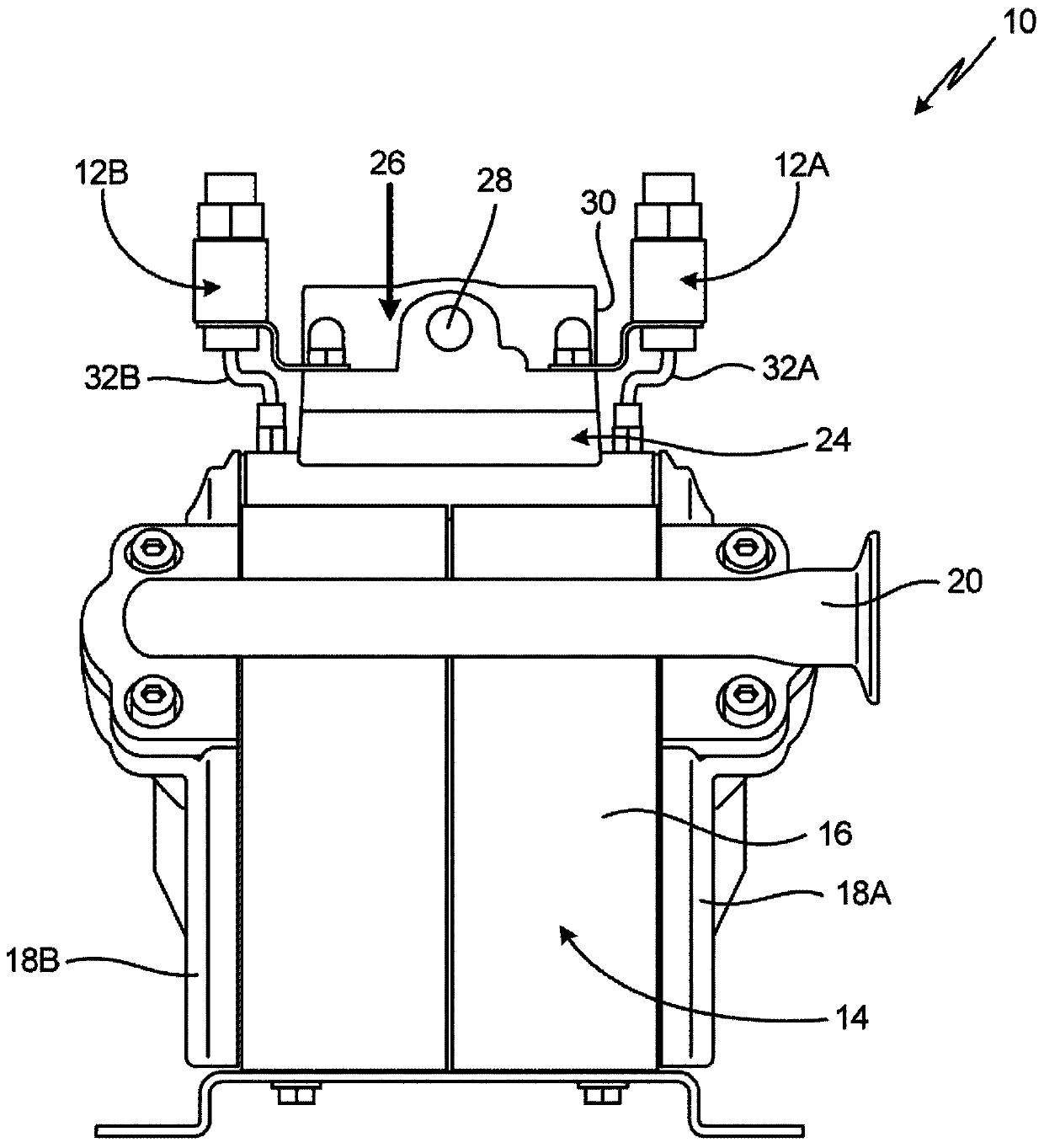 Reduced pressurization shift within diaphragm pump cavity