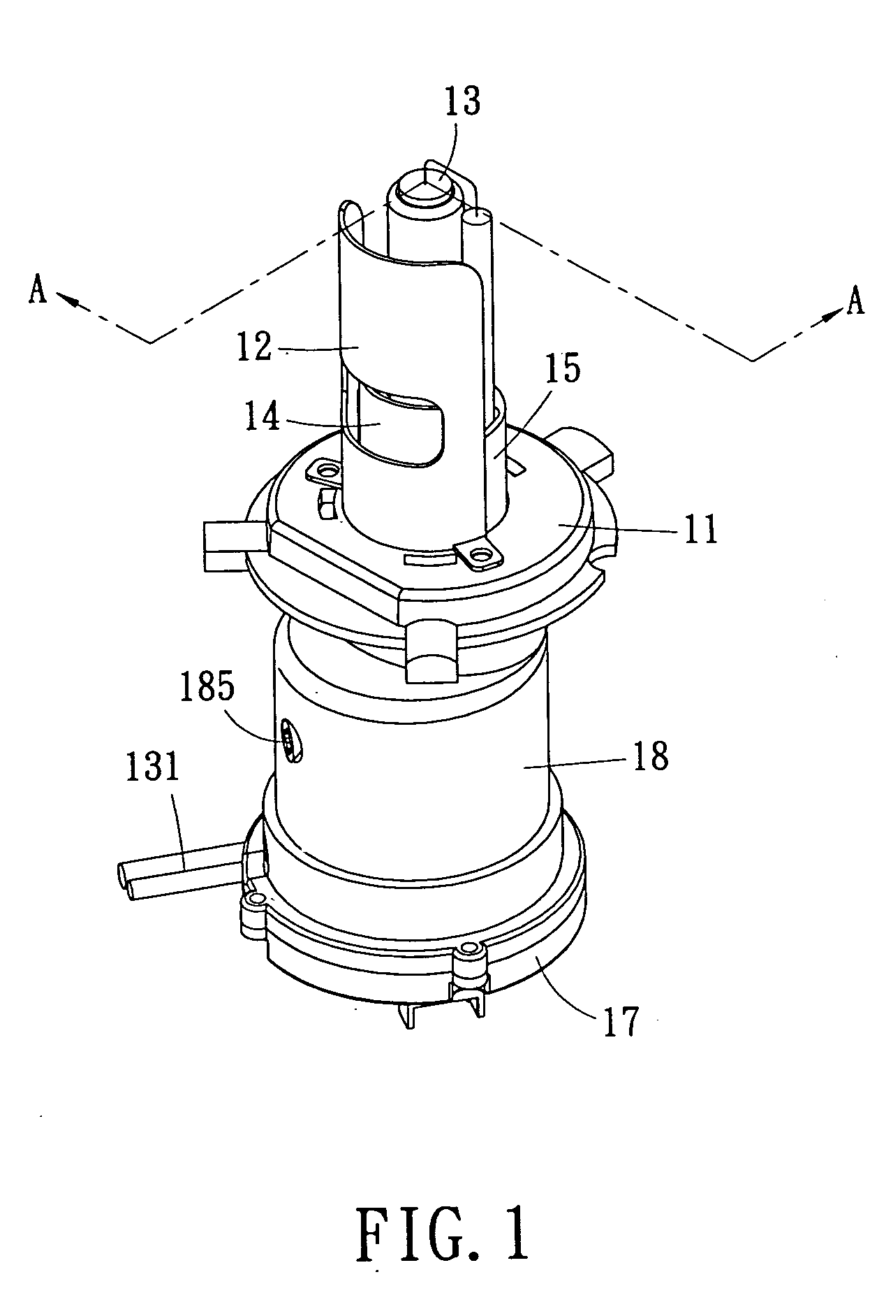 Adjusted structure of discharge headlight