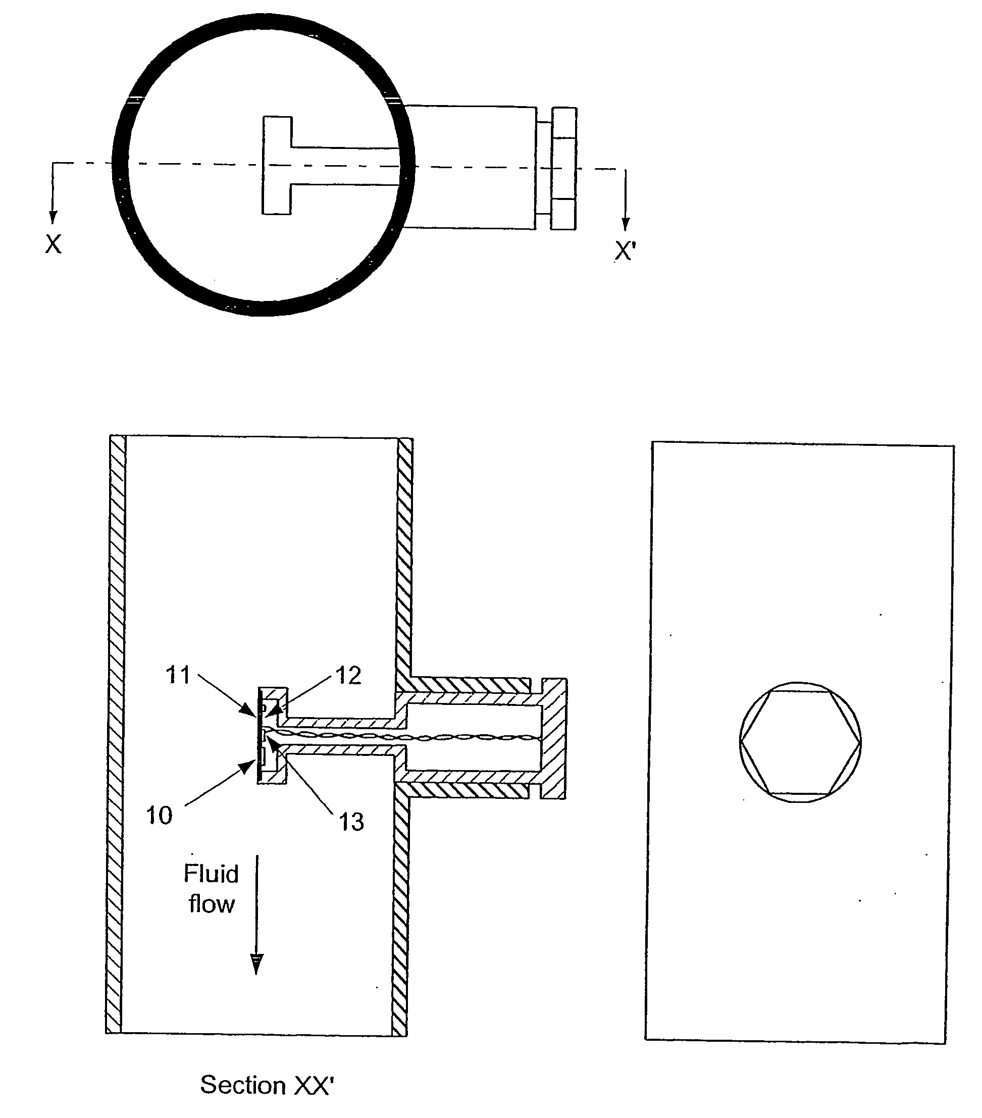 Flow transducer and method