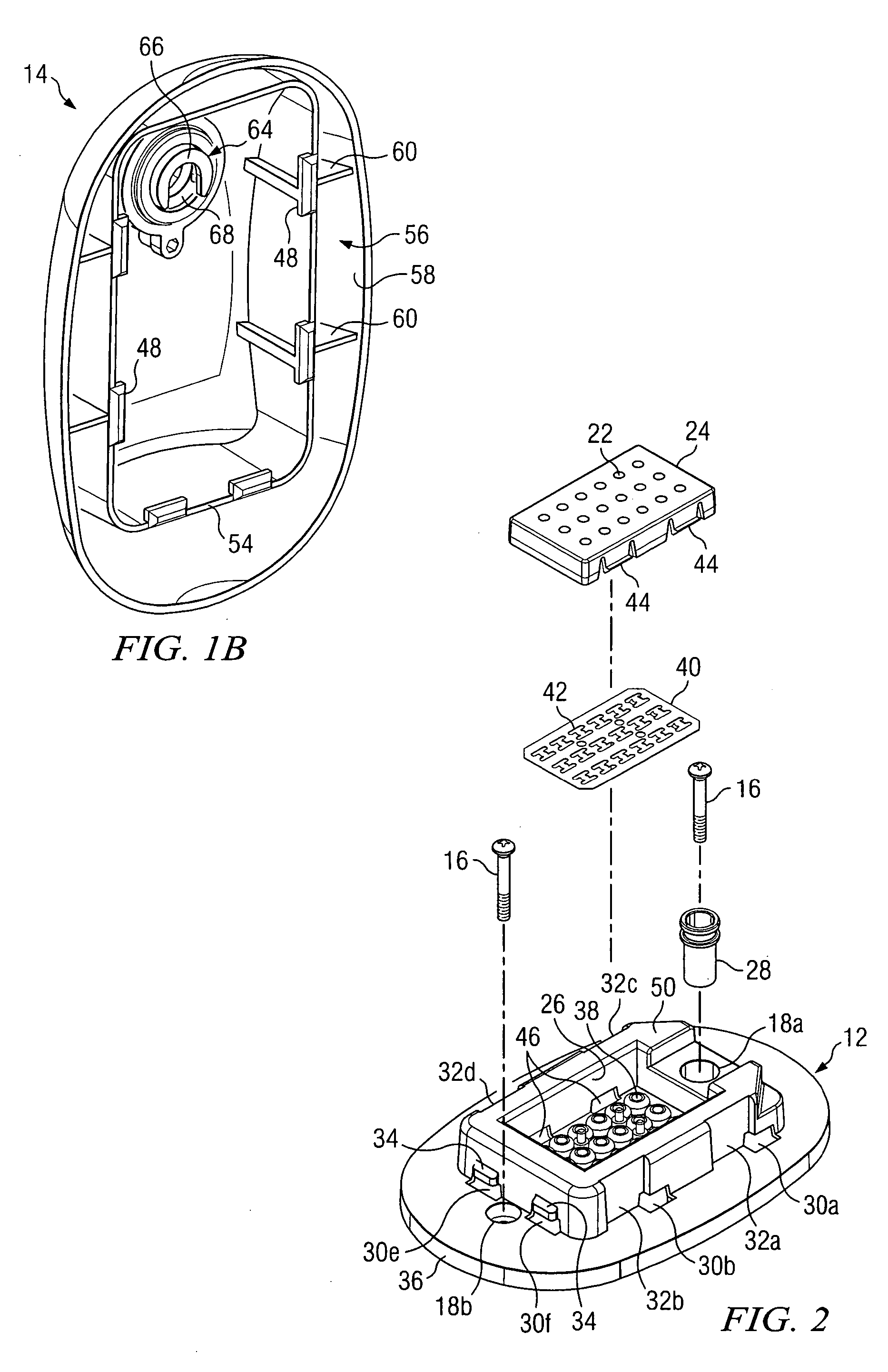 Port cover for a system integrated into a structure for injection of a material into one or more cavities in the structure