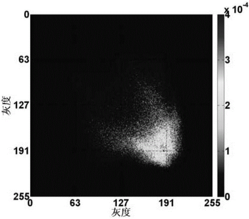 Image rotation-based calculation method for any gray-level co-occurrence matrix and application of method