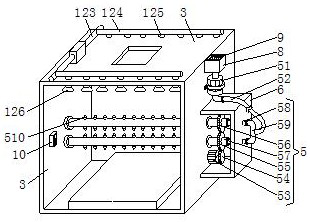 Processing equipment with good dustproof effect for semiconductor device manufacturing