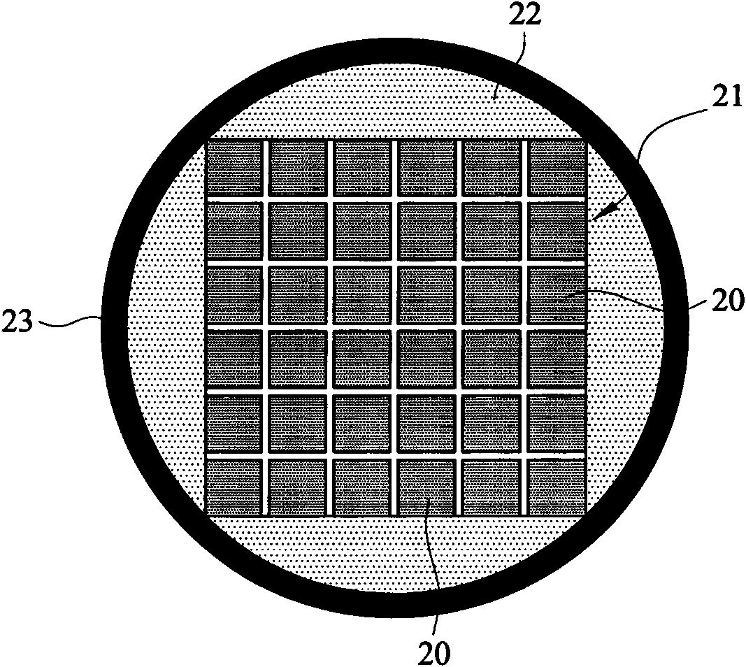 Wafer level image sensor packaging structure and manufacturing method thereof