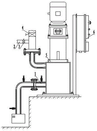 Self-suction type novel liquid sulfur pump