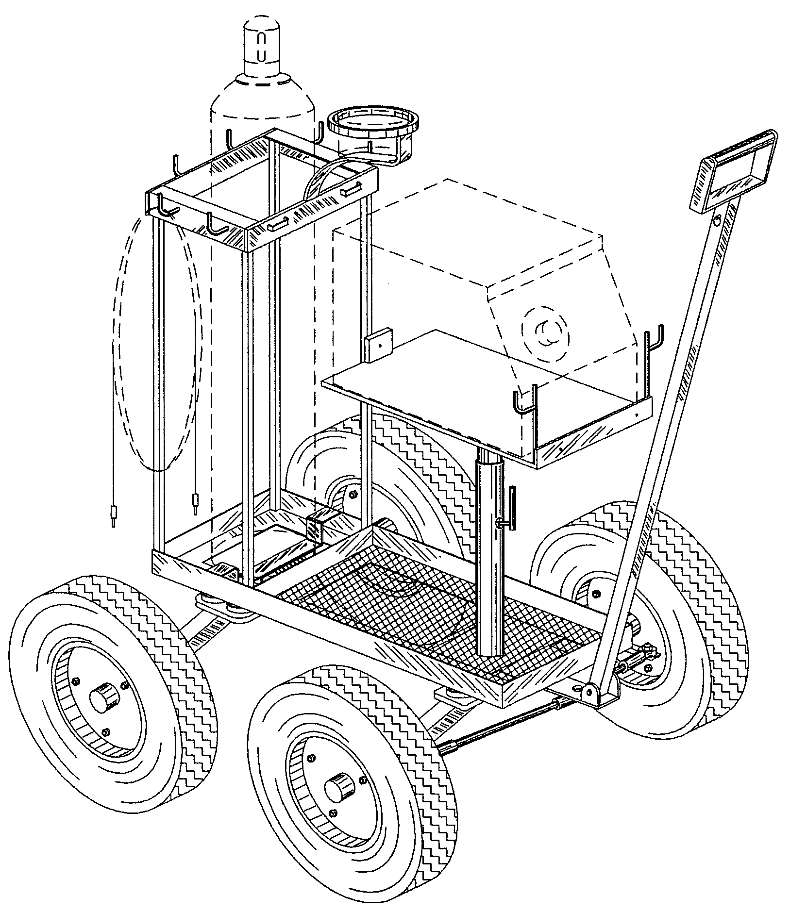 All-terrain welding cart