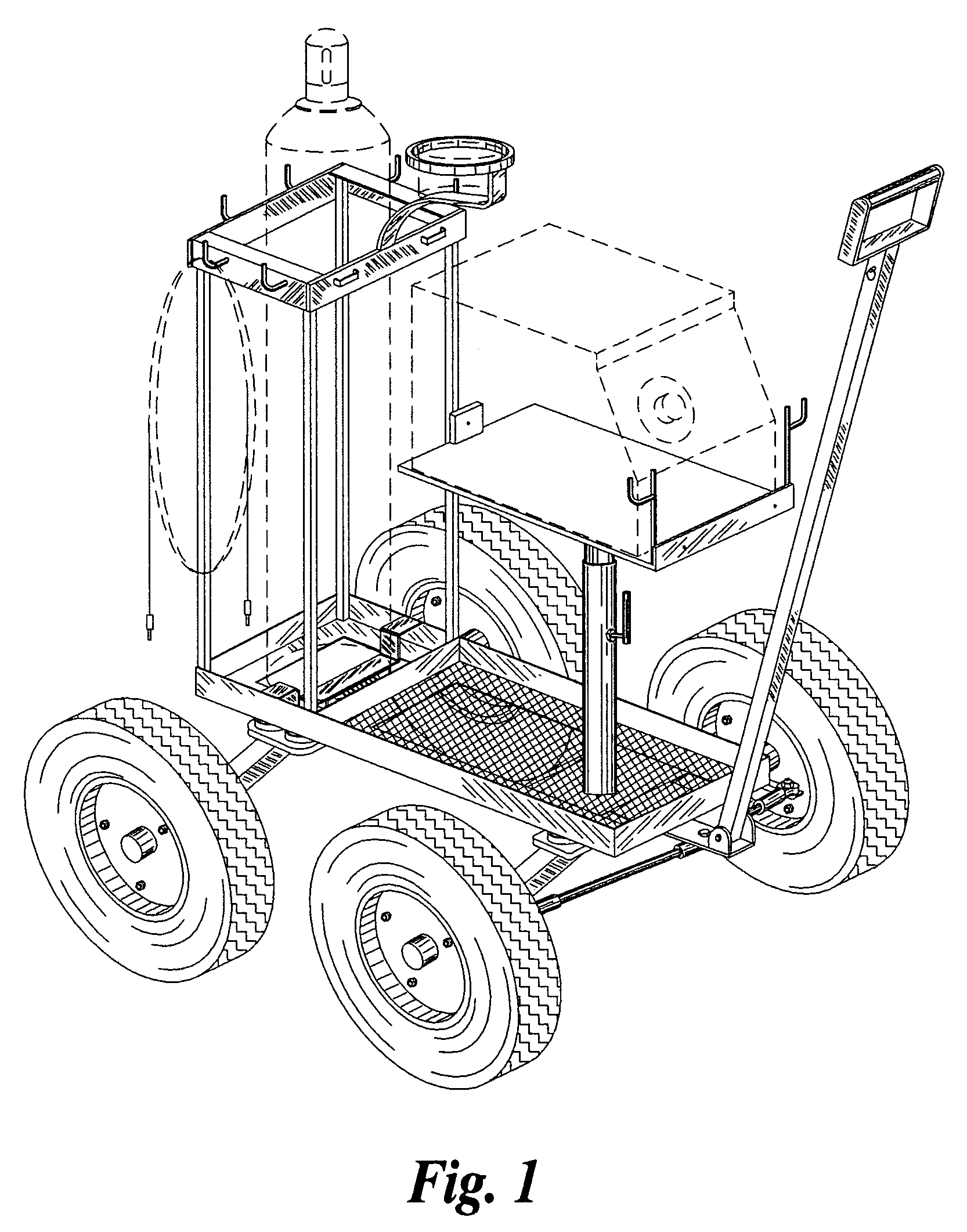 All-terrain welding cart