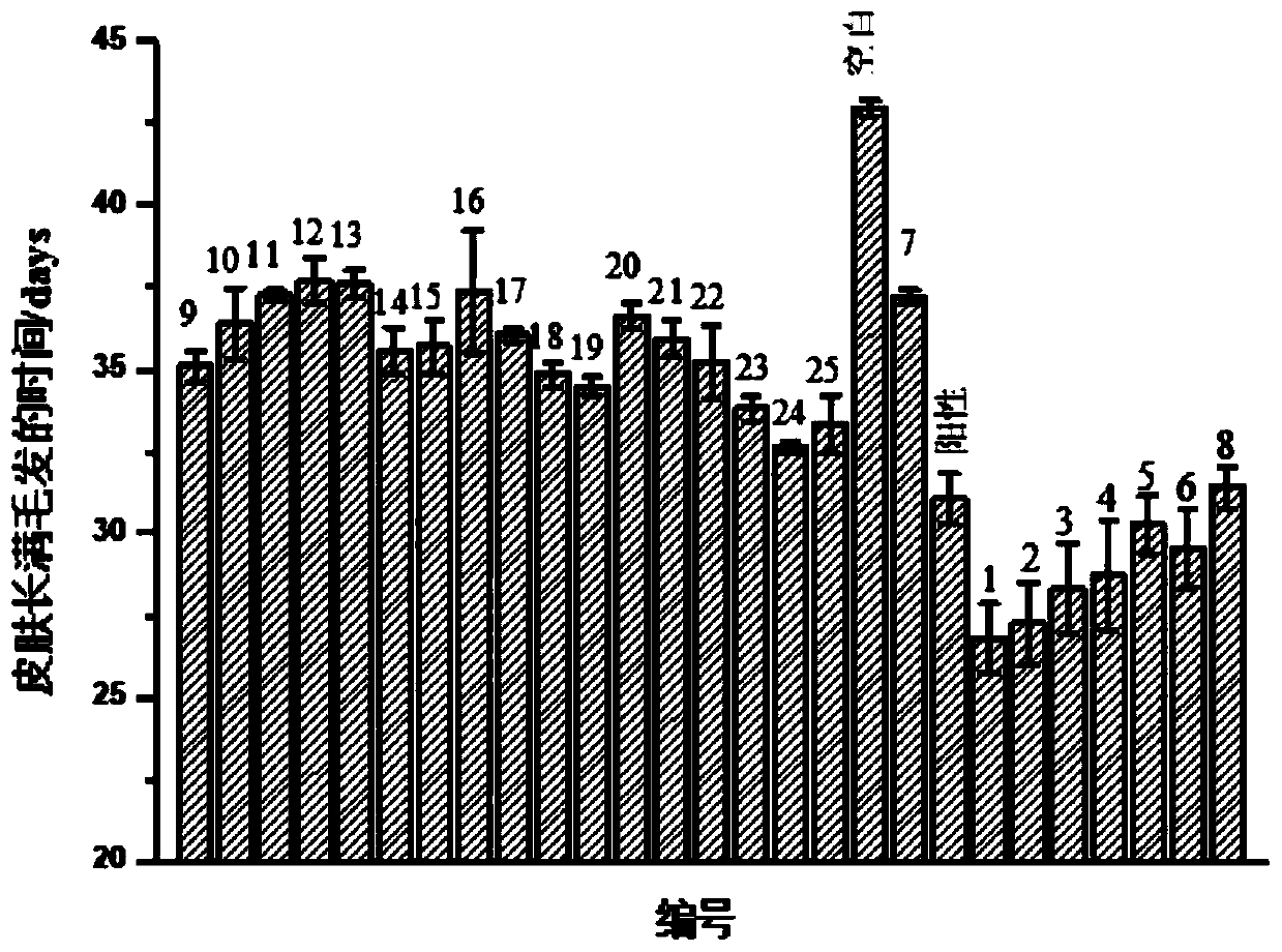 Anti-hair loss hair-growing lotion and preparation method thereof