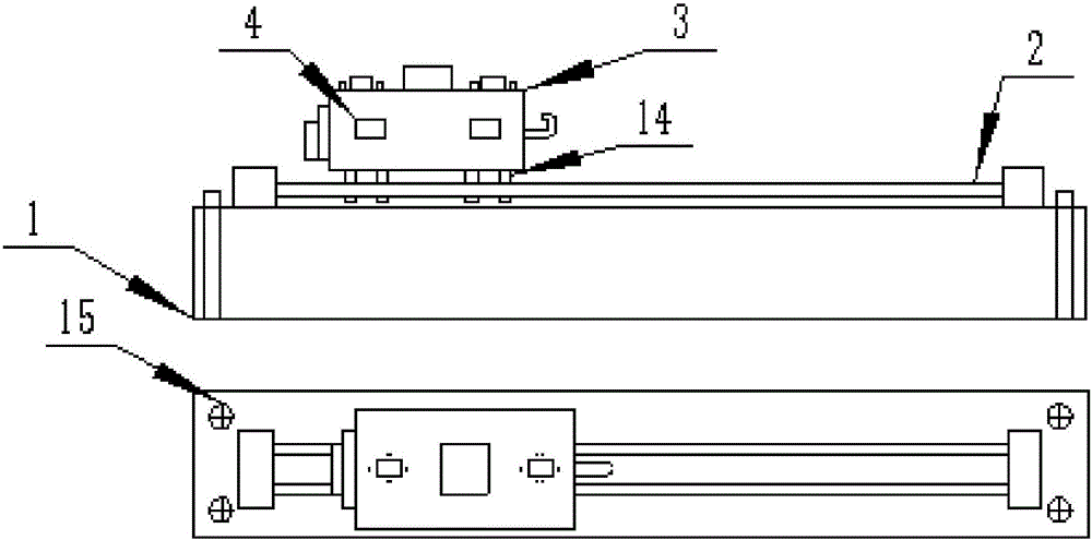 Mobile device for adsorbing harmful gas in air in singing hall