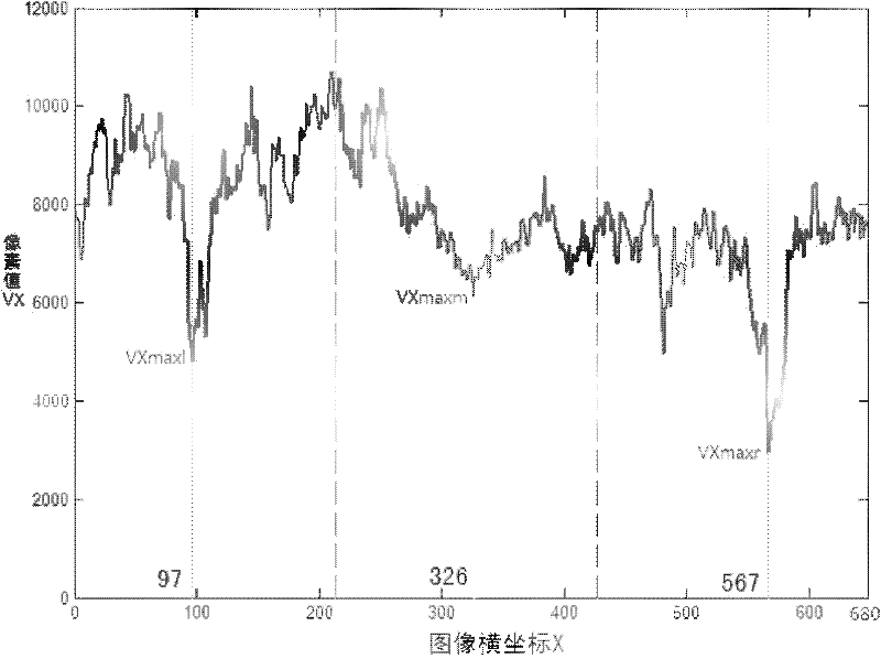 Method for extracting leading line in orchard