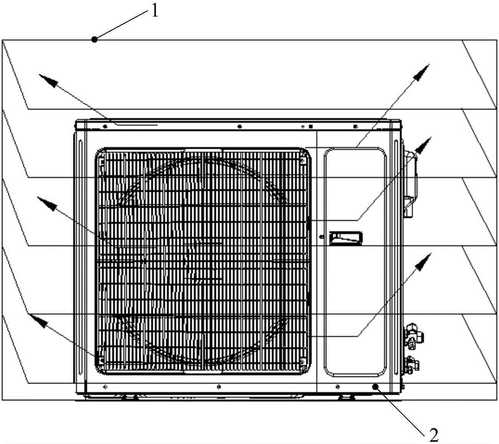 Air conditioner outdoor unit, air conditioning unit and refrigeration control method and heating control method thereof