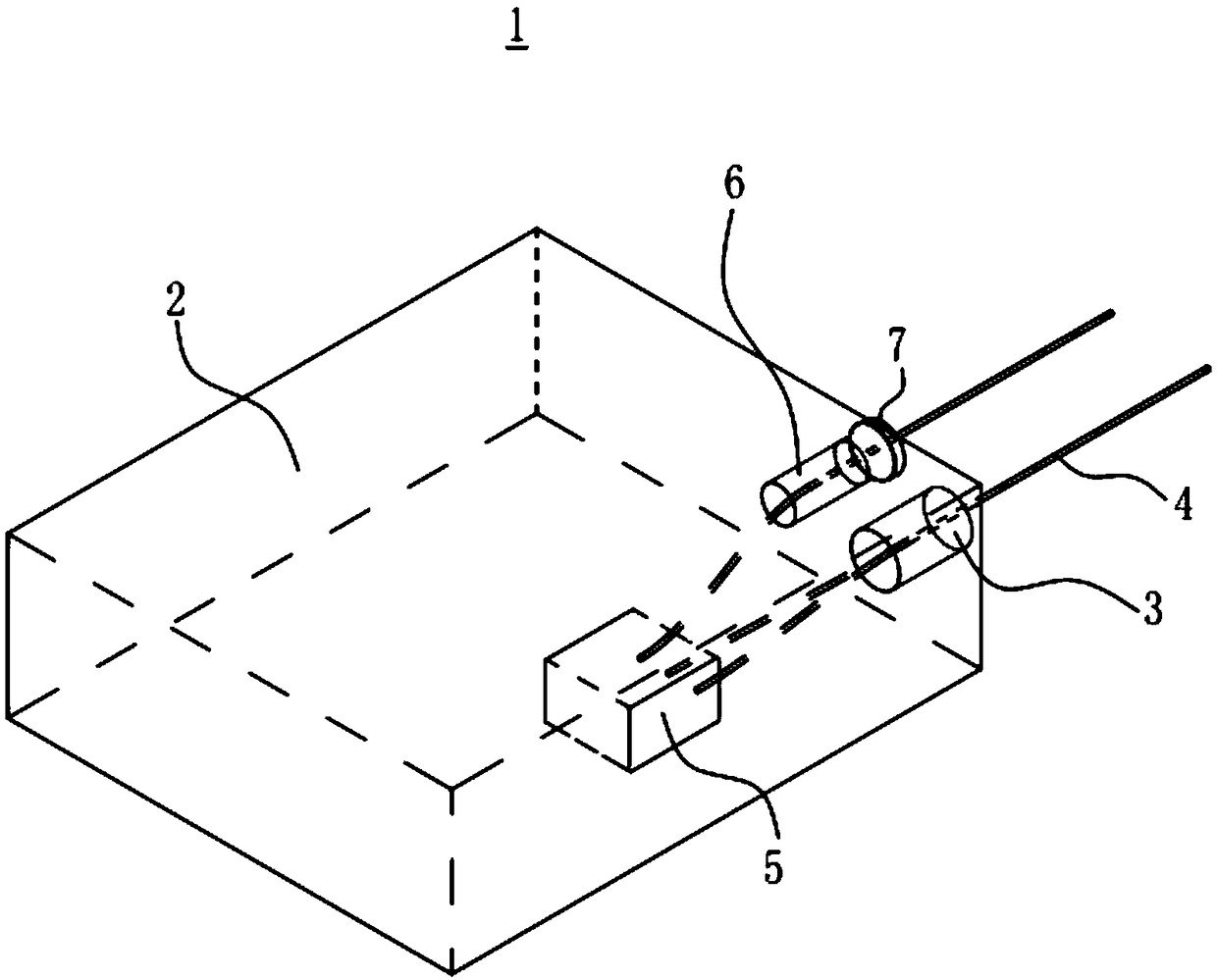 Wire passing hole seal structure and method and air conditioner