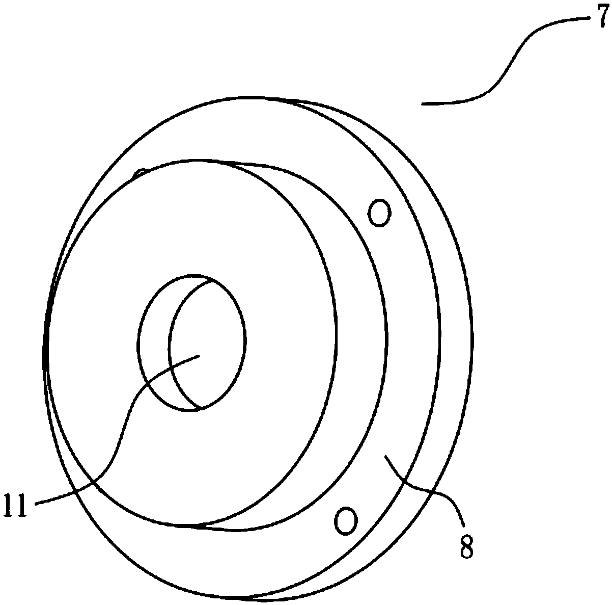 Wire passing hole seal structure and method and air conditioner