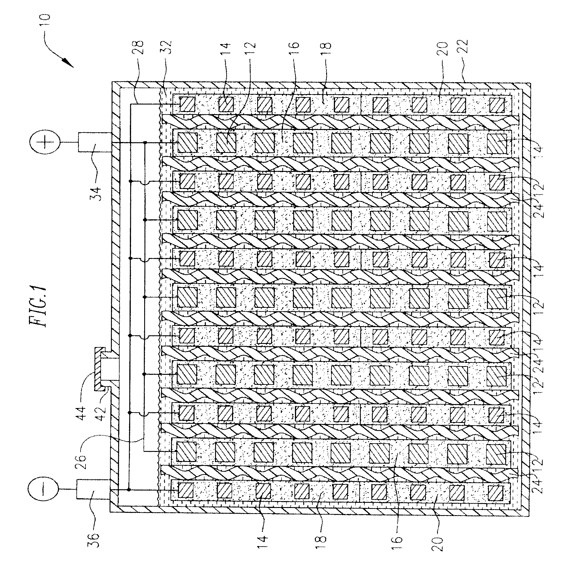 Negative plate for lead acid battery