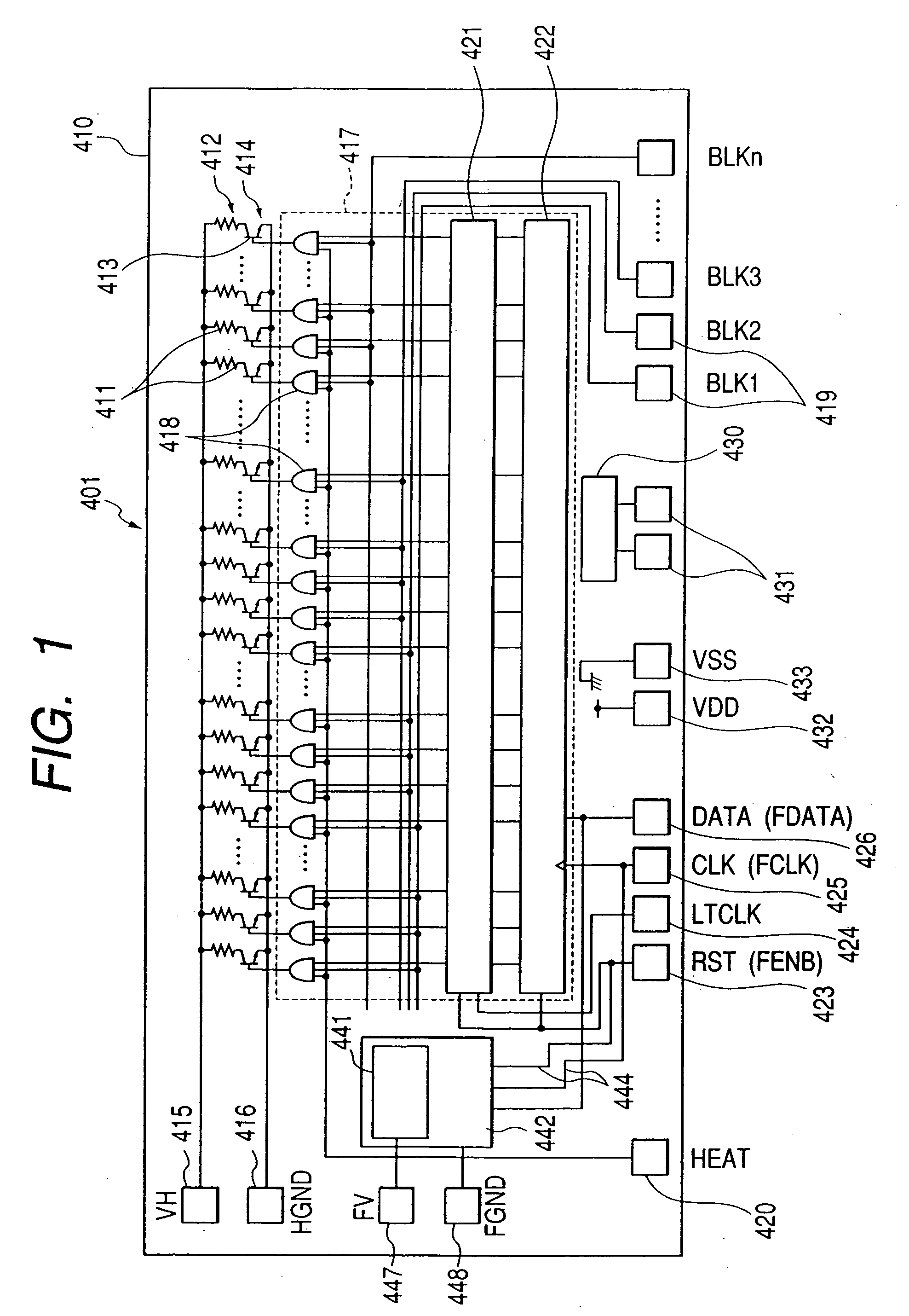 Head substrate having data memory, printing head, printing apparatus and producing method therefor