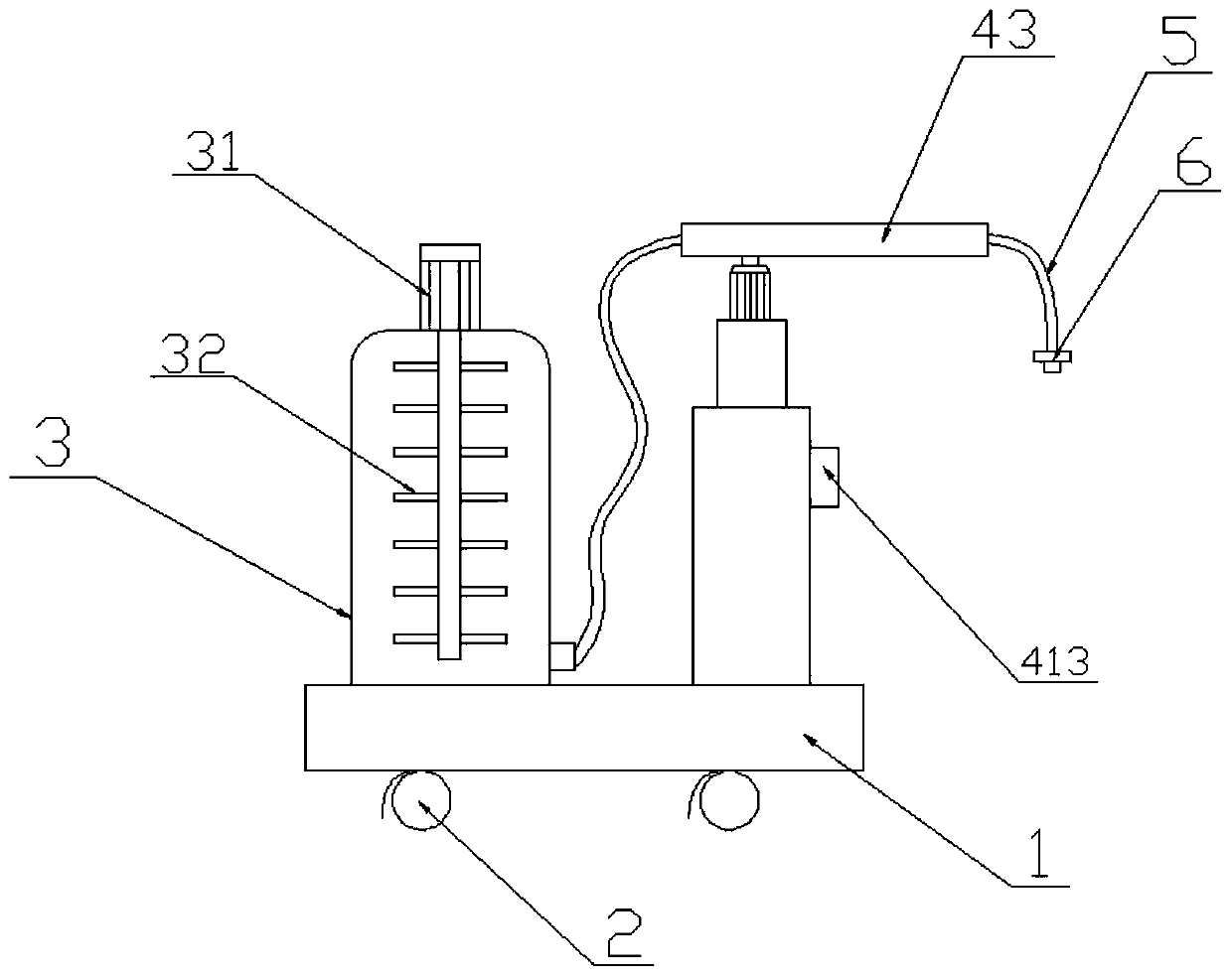 Polyurethane casting machine