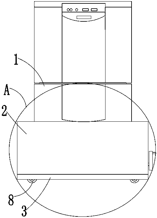 Inorganic matter detection device for agricultural product planting environment