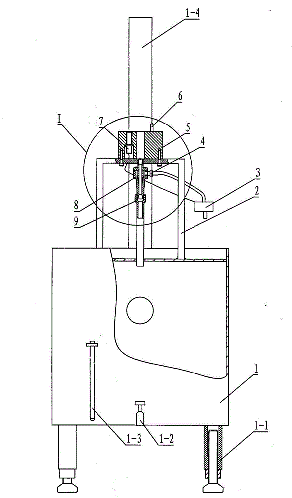 Turbocharger core oil extracting device