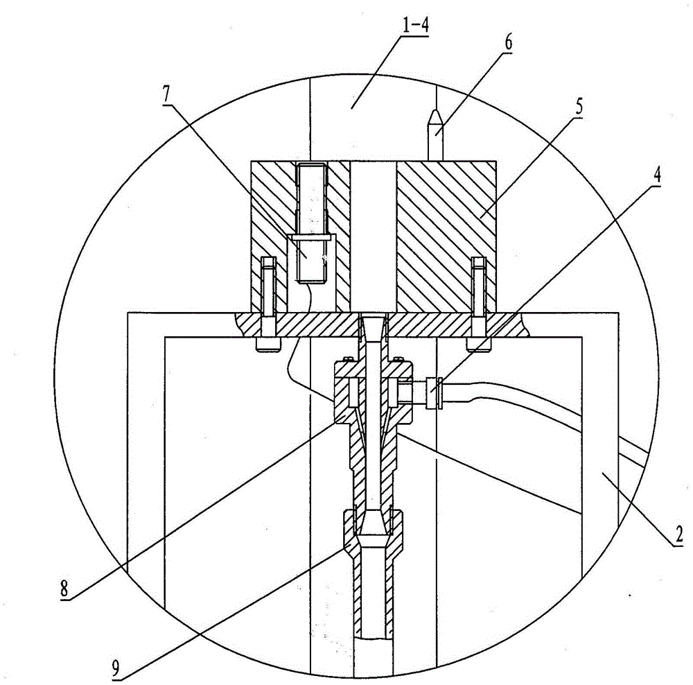 Turbocharger core oil extracting device