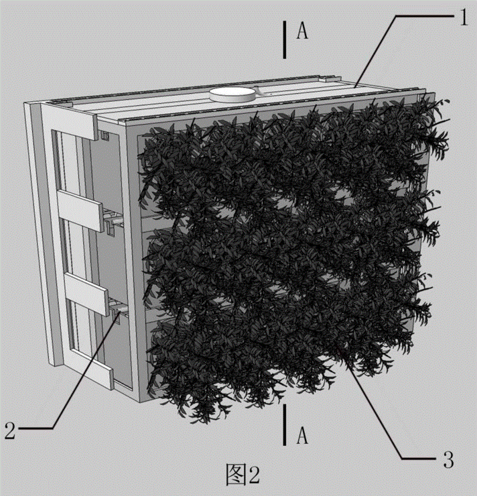 Rotating phytowall for multi-storey or high-rise buildings