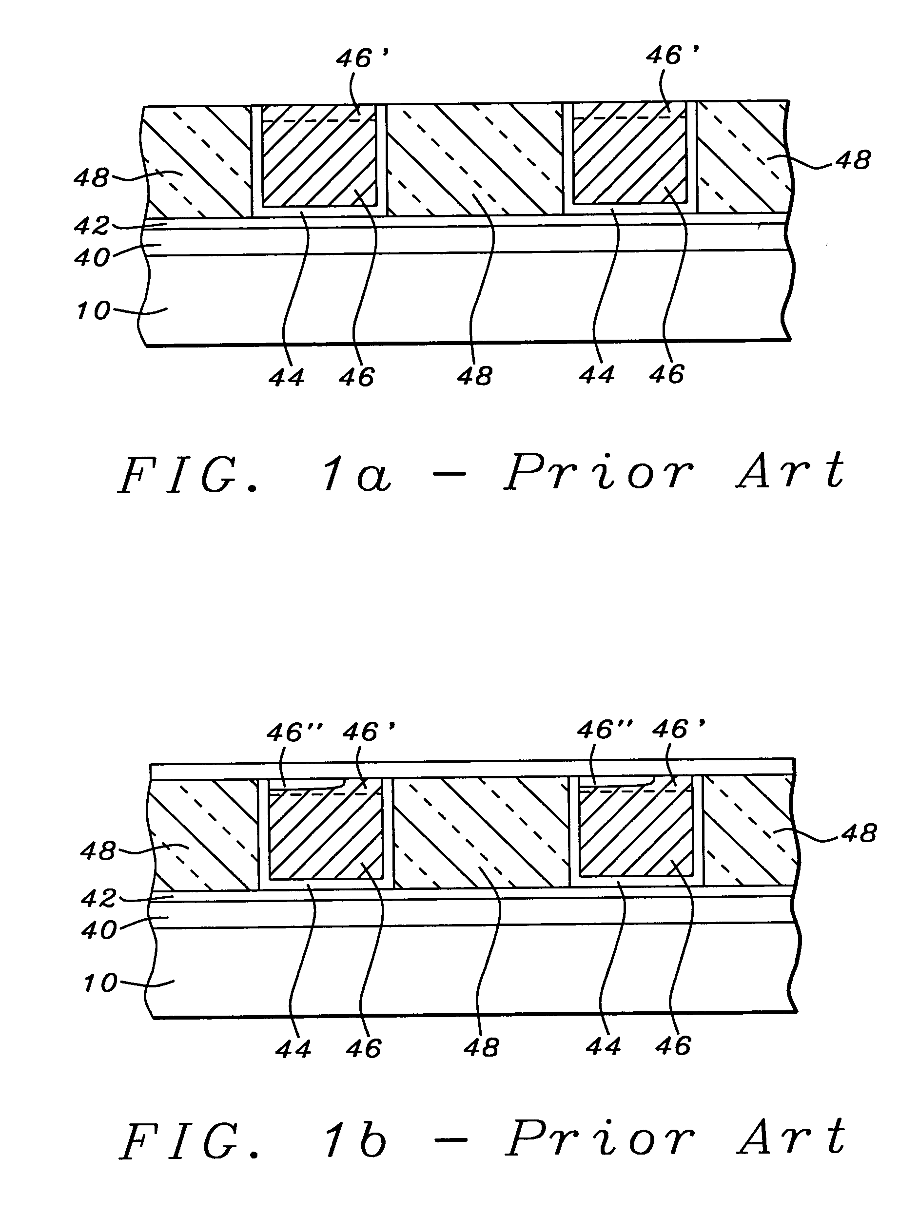 Adhesion of copper and etch stop layer for copper alloy