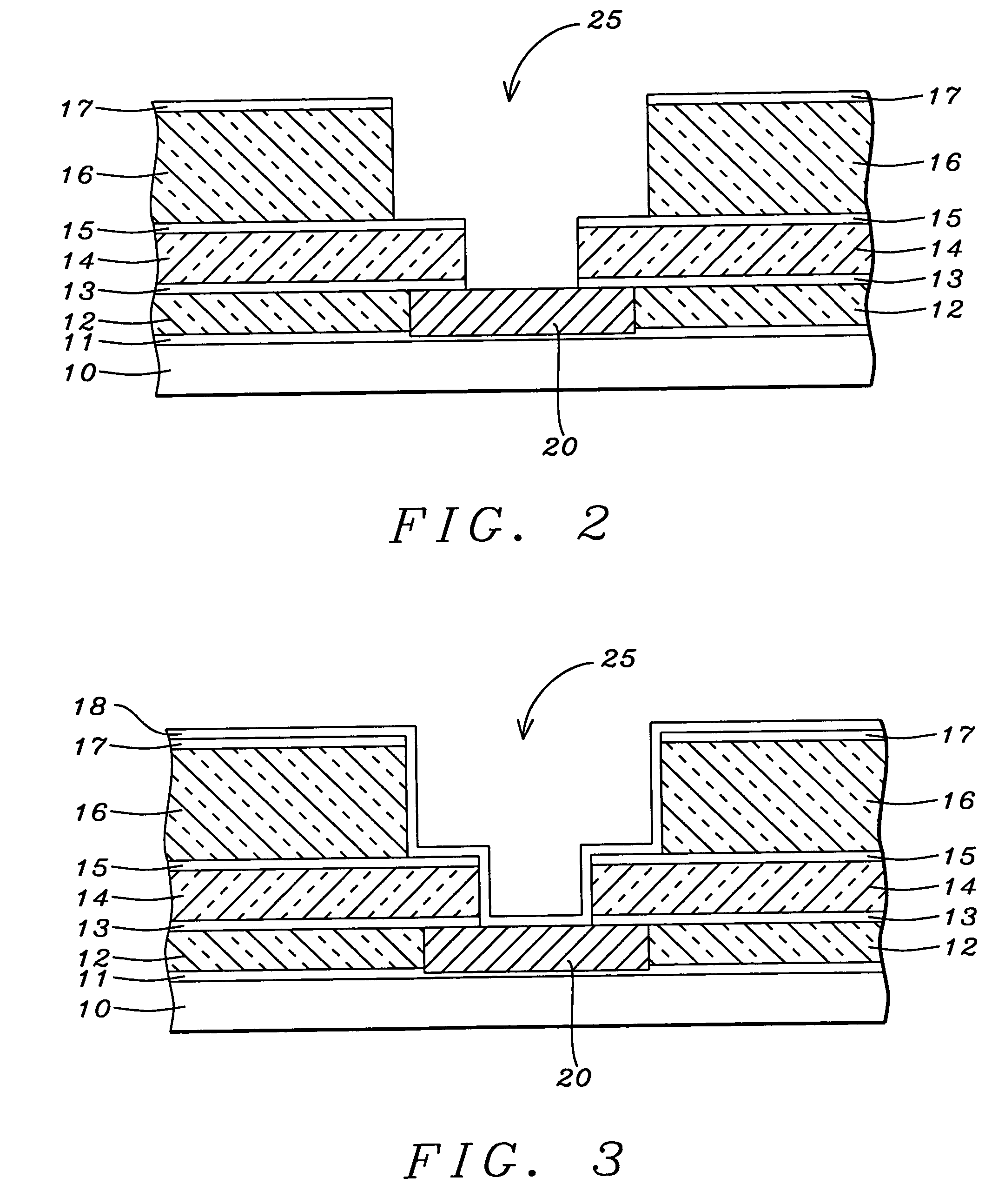 Adhesion of copper and etch stop layer for copper alloy