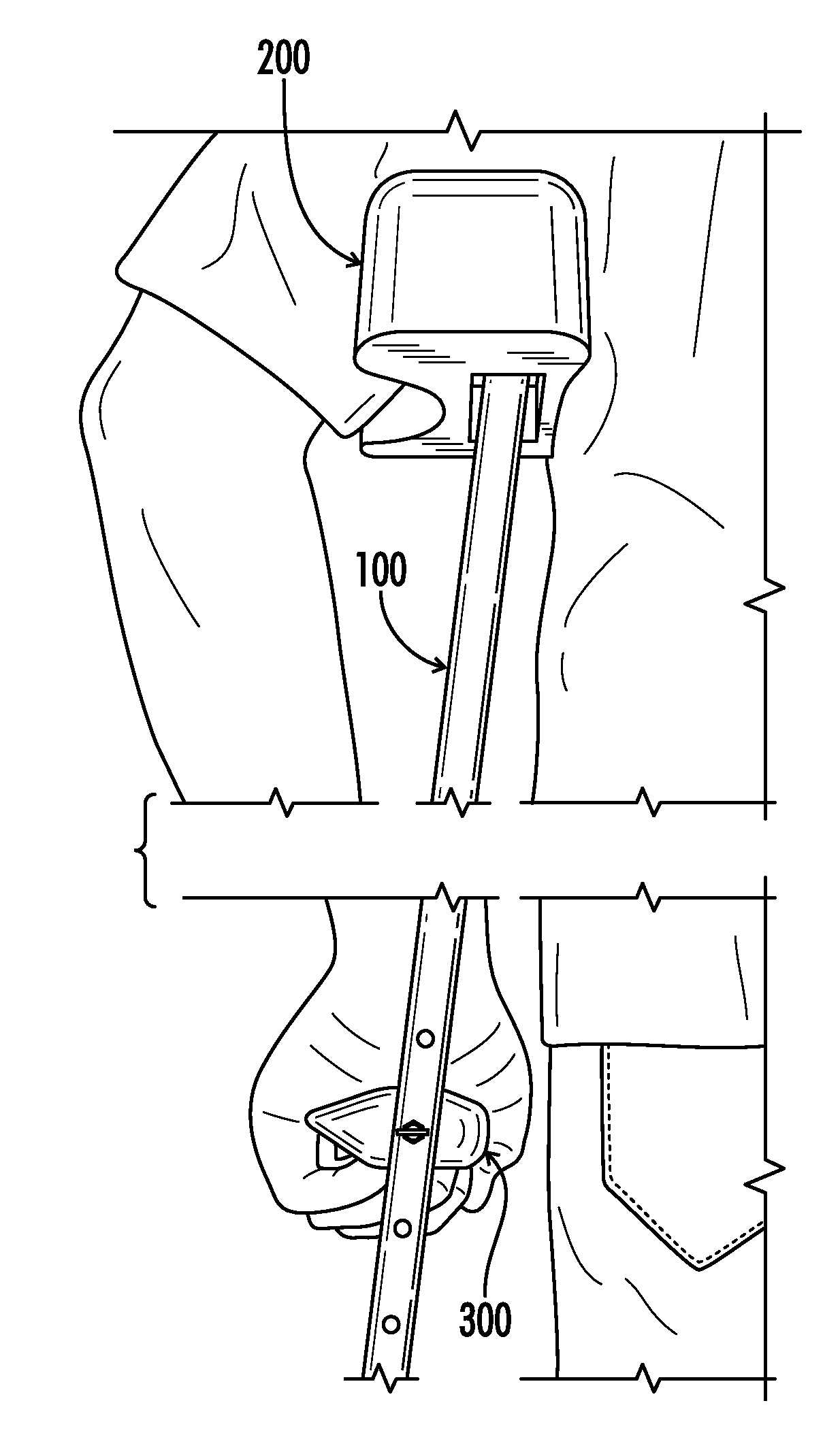 Ergonomic crutch grips