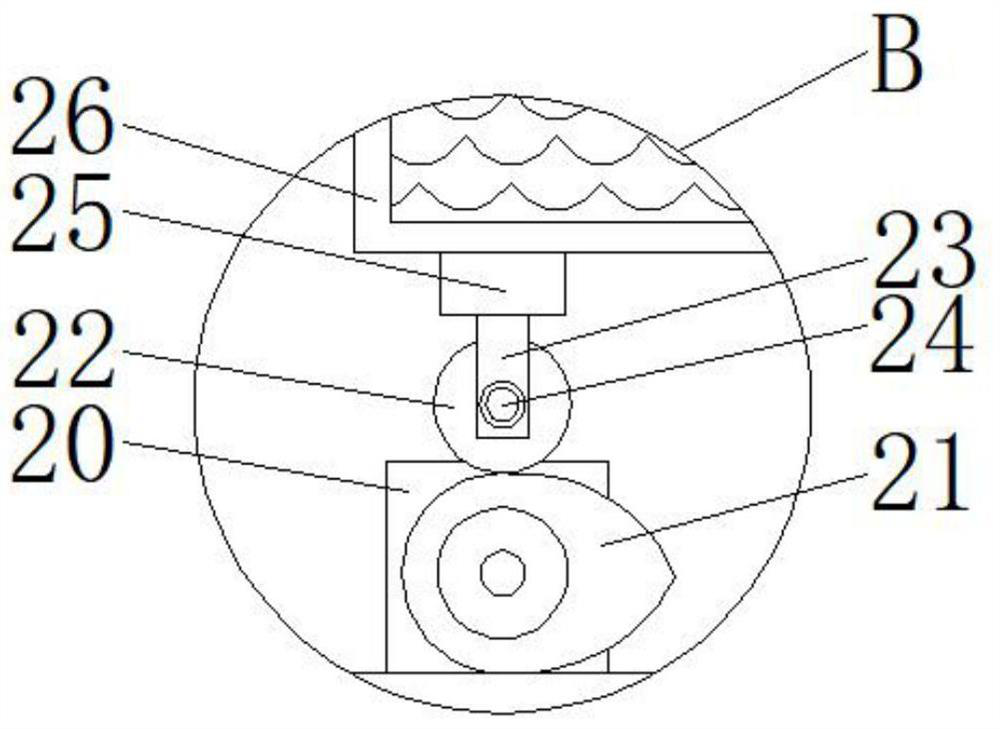 A furniture cleaning device with maintenance and dust removal function