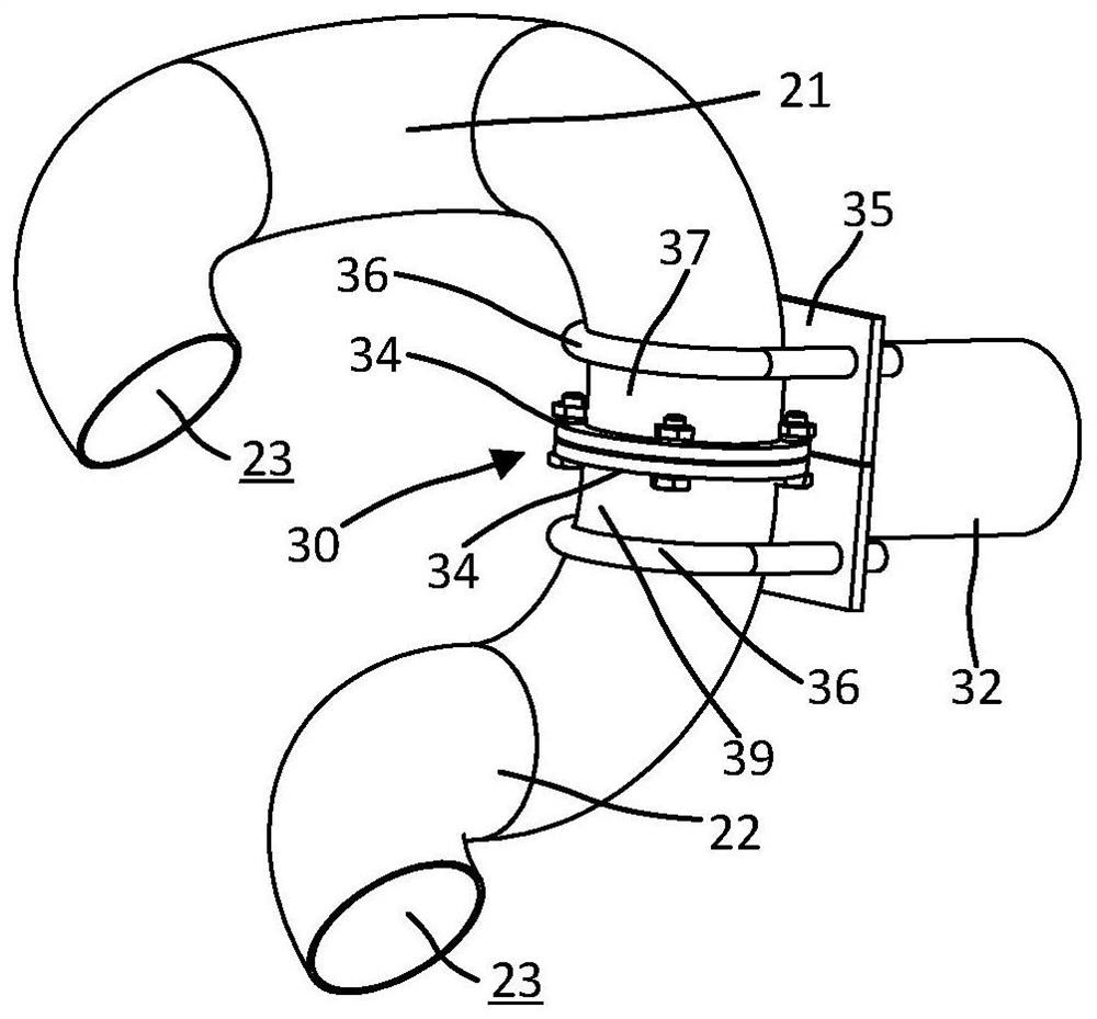 Cleaning sieve blockage monitoring device and cleaning device for agricultural machinery