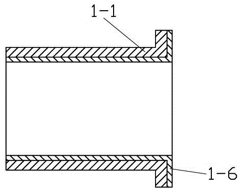 Bimetal thrust sliding bearing blank preparation method and used tooling