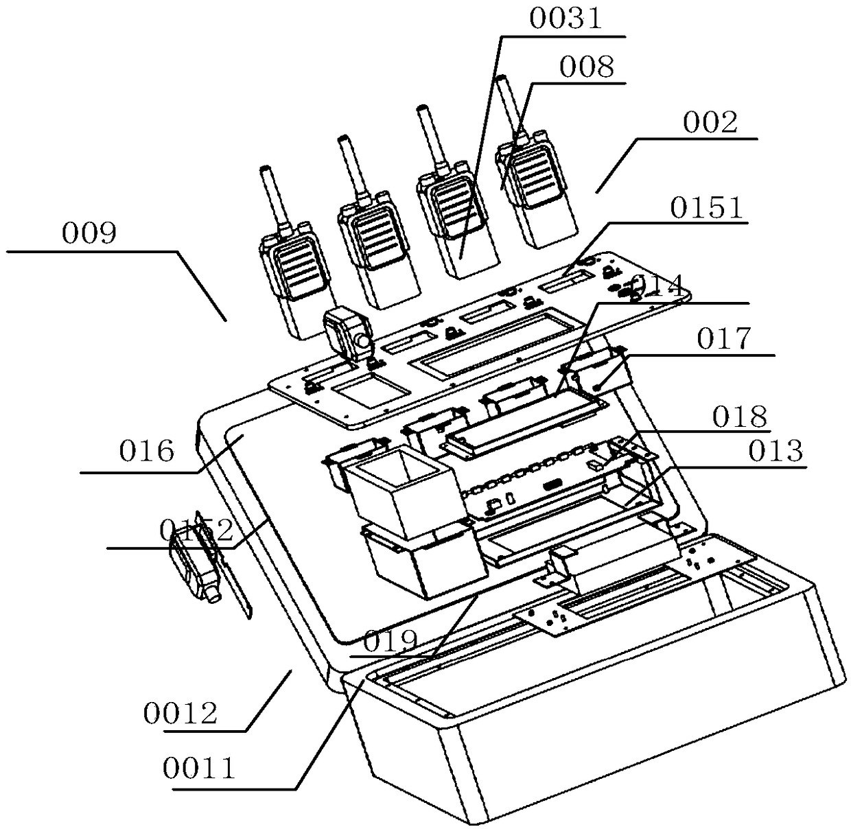 Portable wireless fusion communication system