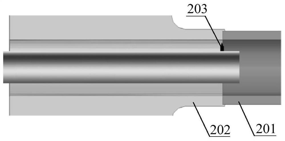 A welding method for inner hole welding of tube and tube sheets of small-aperture heat exchange tubes