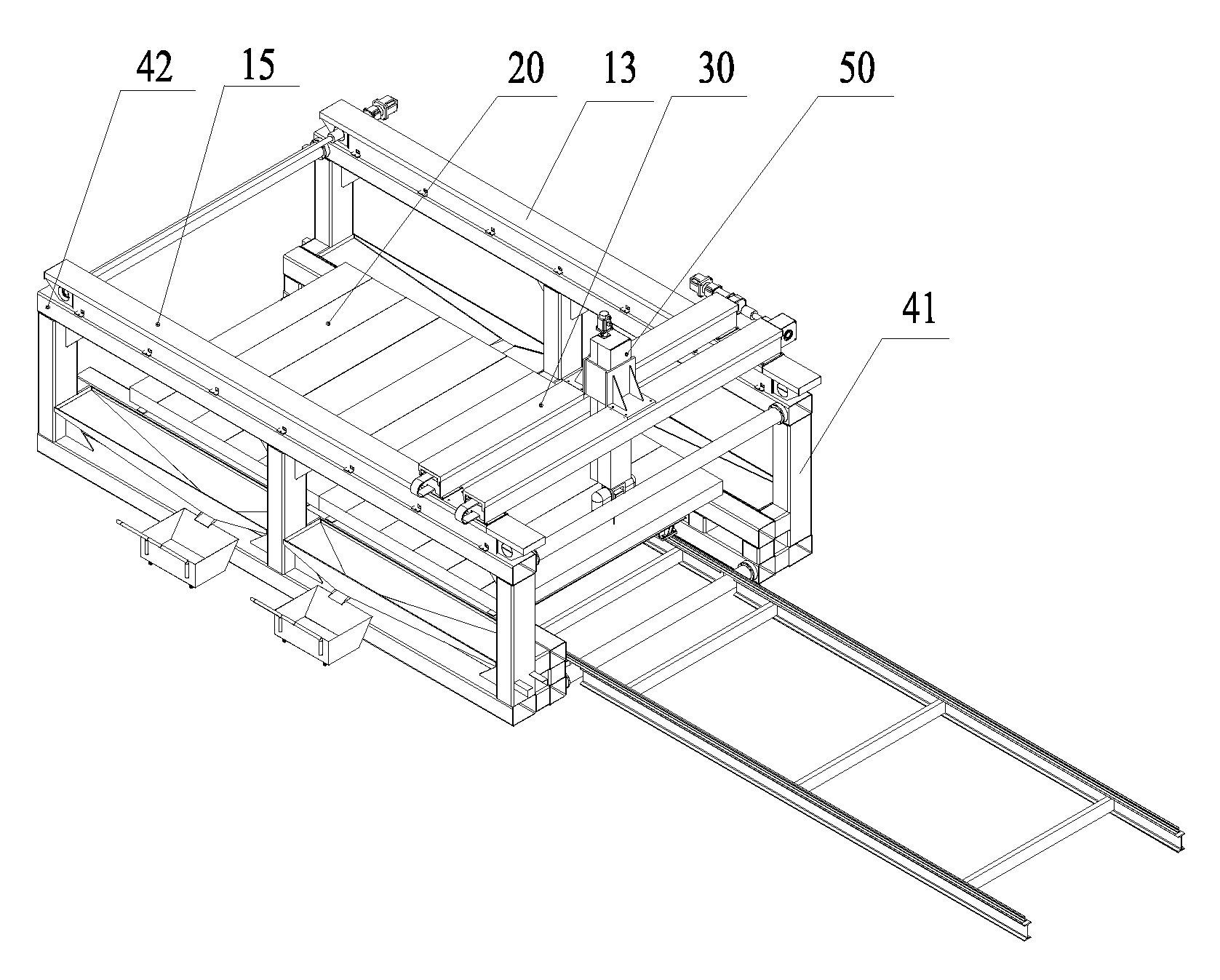 Forming machine without pattern casting