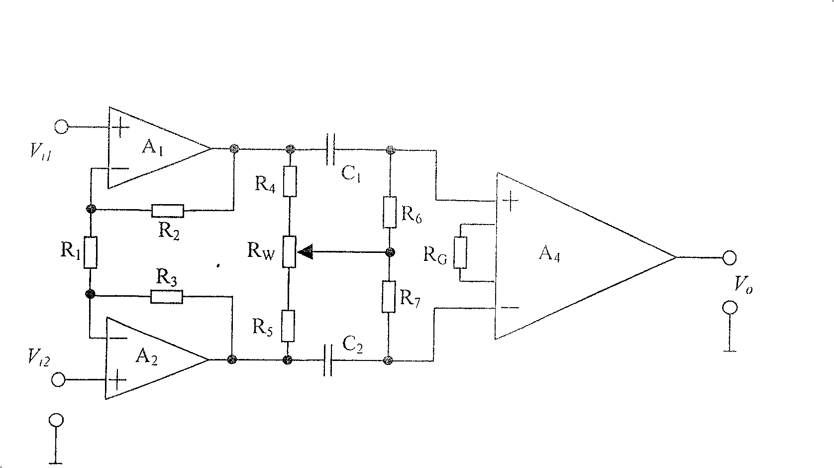 High common mode rejection ratio preamplifier