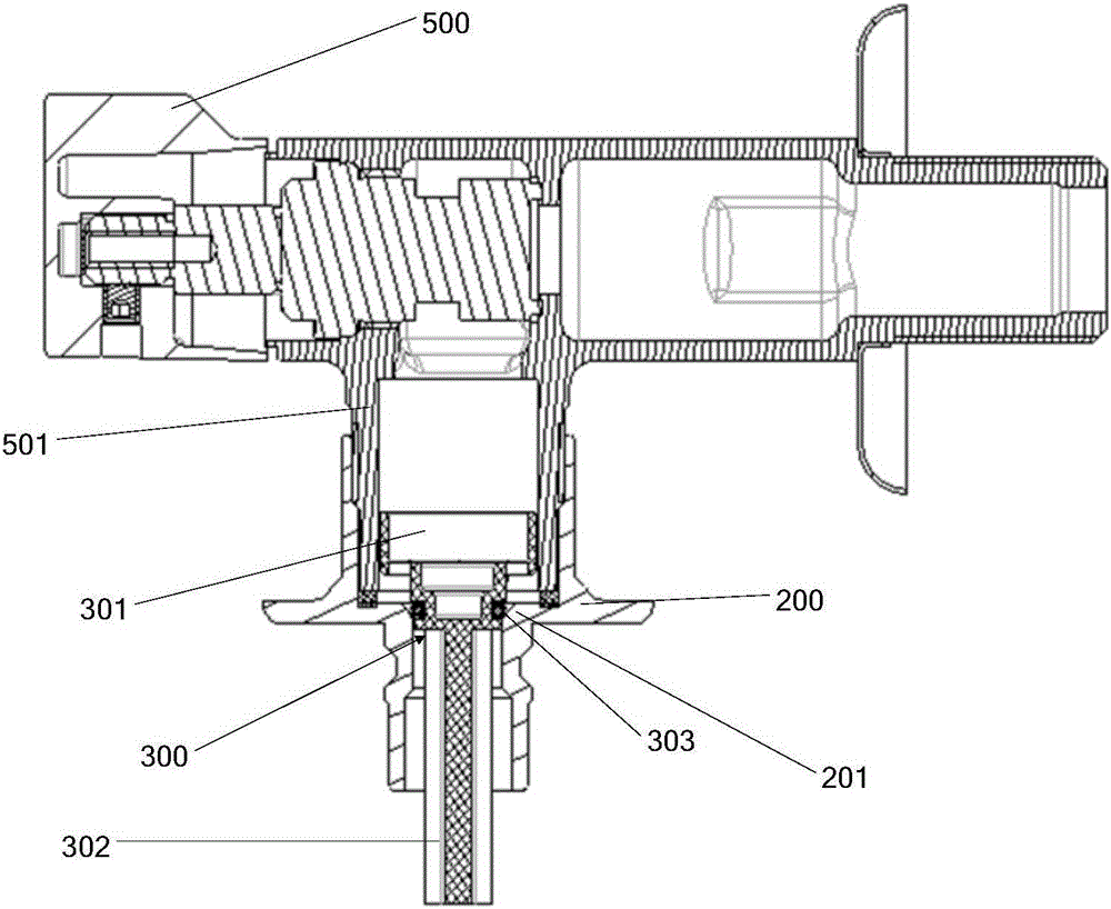 Faucet assembly for washing machine