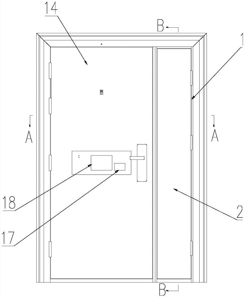 Single-door integrated intelligent delivery locker