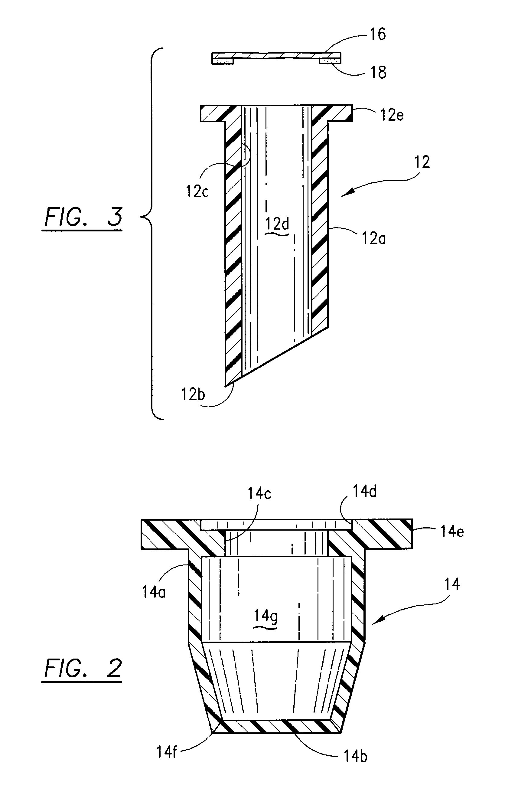Liquid chamber cap with compartment for use with injectables