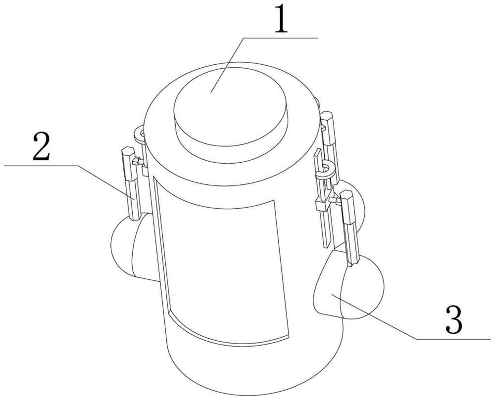 Intravenous injection mixing dispensing device for tumor nursing