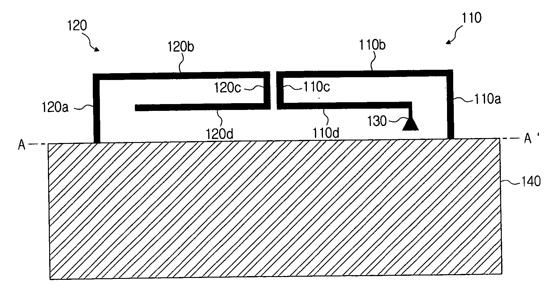 Antenna for dual band operation