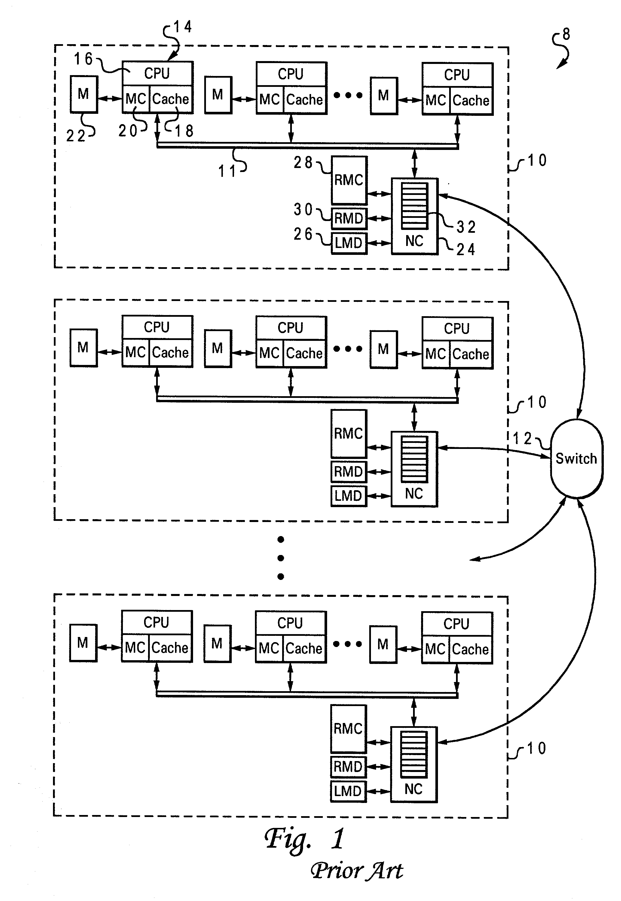 Method and system for prefetching utilizing memory initiated prefetch write operations