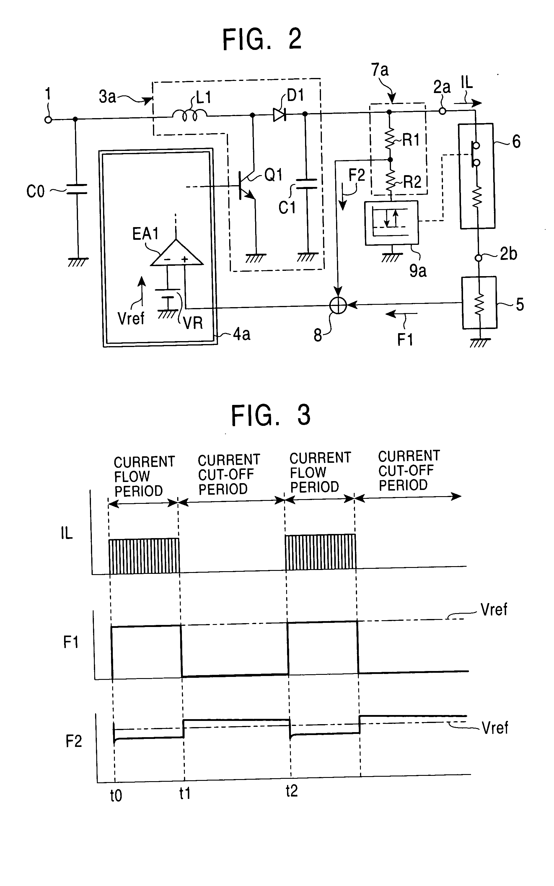 Switching-type constant current power supply device
