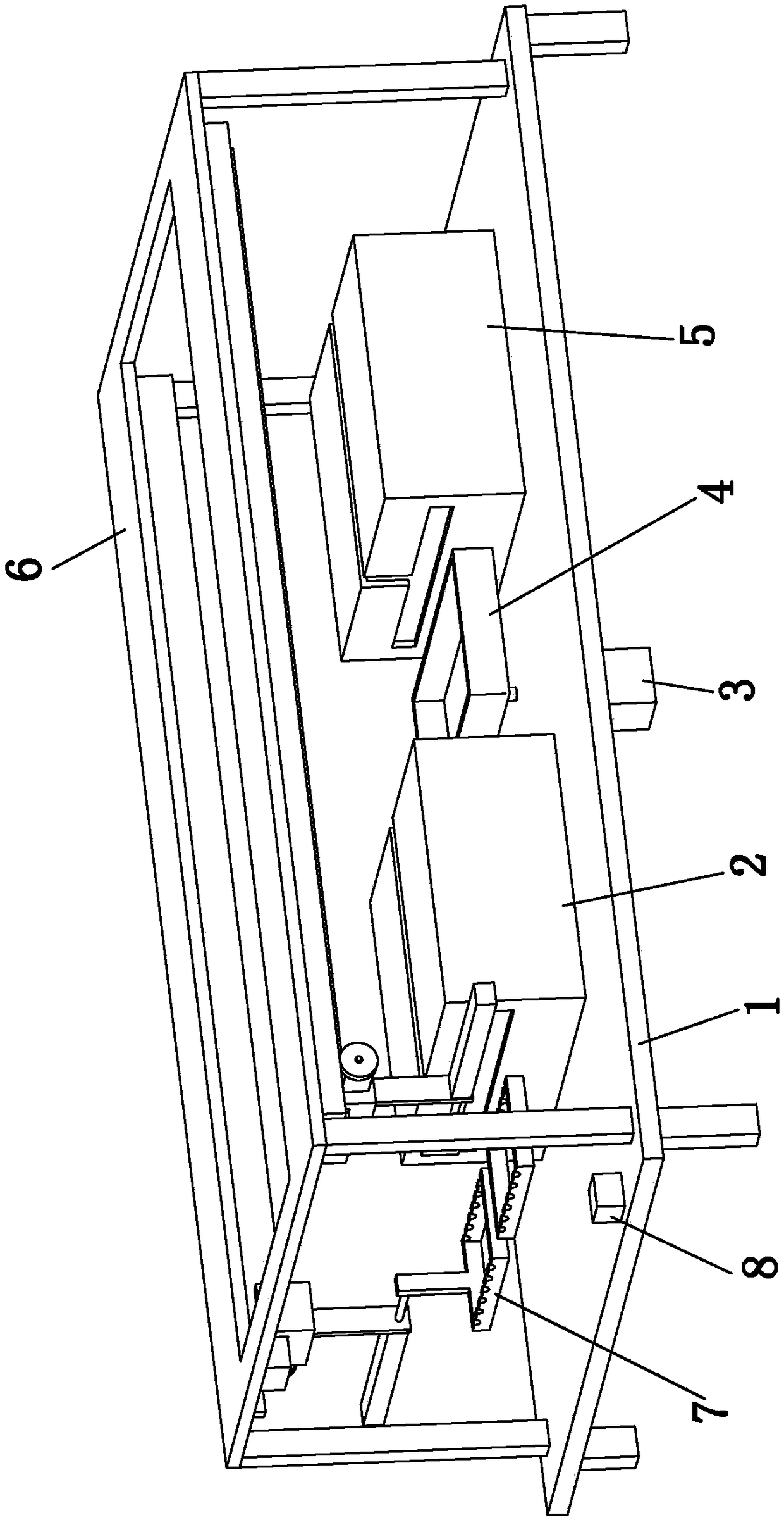 Assembly line for producing bolts