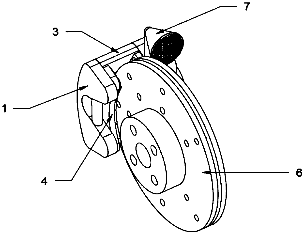 Disk brake pad for commercial vehicle